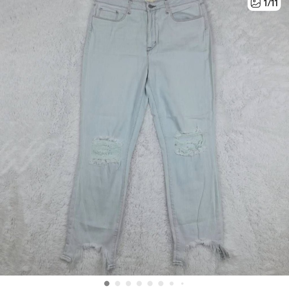 L'AGENCE Light Blue Denim Jeans